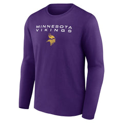 Minnesota Vikings Advance to Victory Long Sleeve T-Shirt - Purple cheap