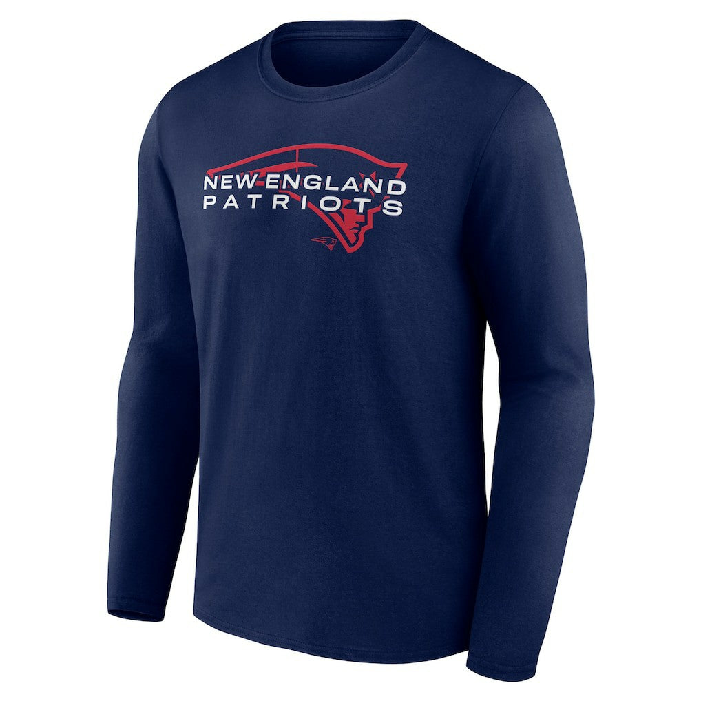 New England Patriots Advance to Victory Long Sleeve T-Shirt - Navy cheap