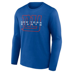 New York Giants Advance to Victory Long Sleeve T-Shirt - Royal discount