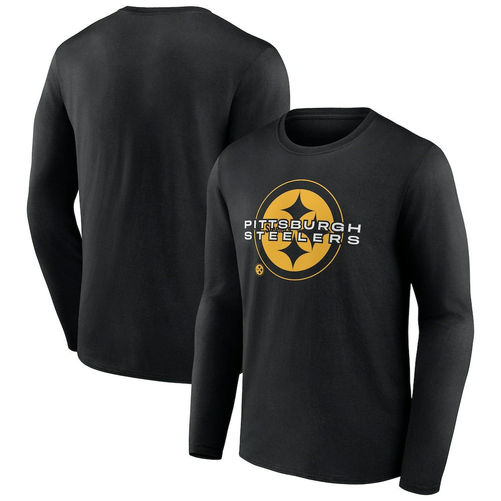 Pittsburgh Steelers Advance to Victory Long Sleeve T-Shirt - Black sale