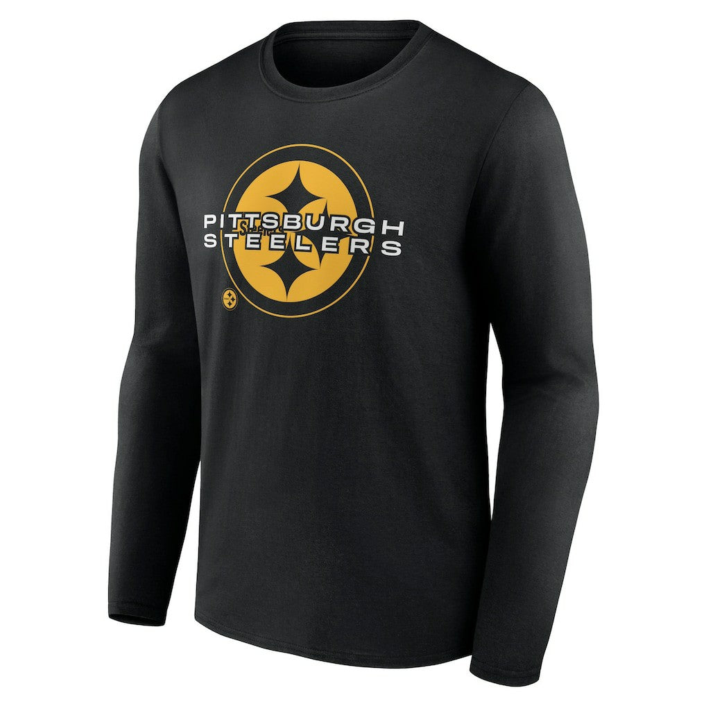 Pittsburgh Steelers Advance to Victory Long Sleeve T-Shirt - Black sale