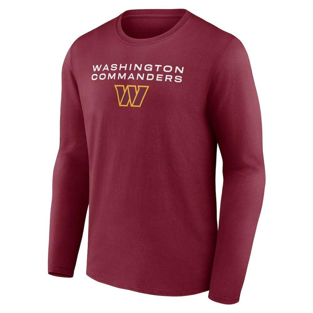 Washington Commanders Advance to Victory Long Sleeve T-Shirt - Burgundy on sale