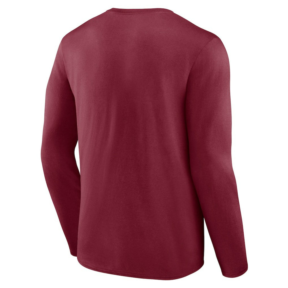 Washington Commanders Advance to Victory Long Sleeve T-Shirt - Burgundy on sale