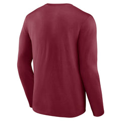 Washington Commanders Advance to Victory Long Sleeve T-Shirt - Burgundy on sale