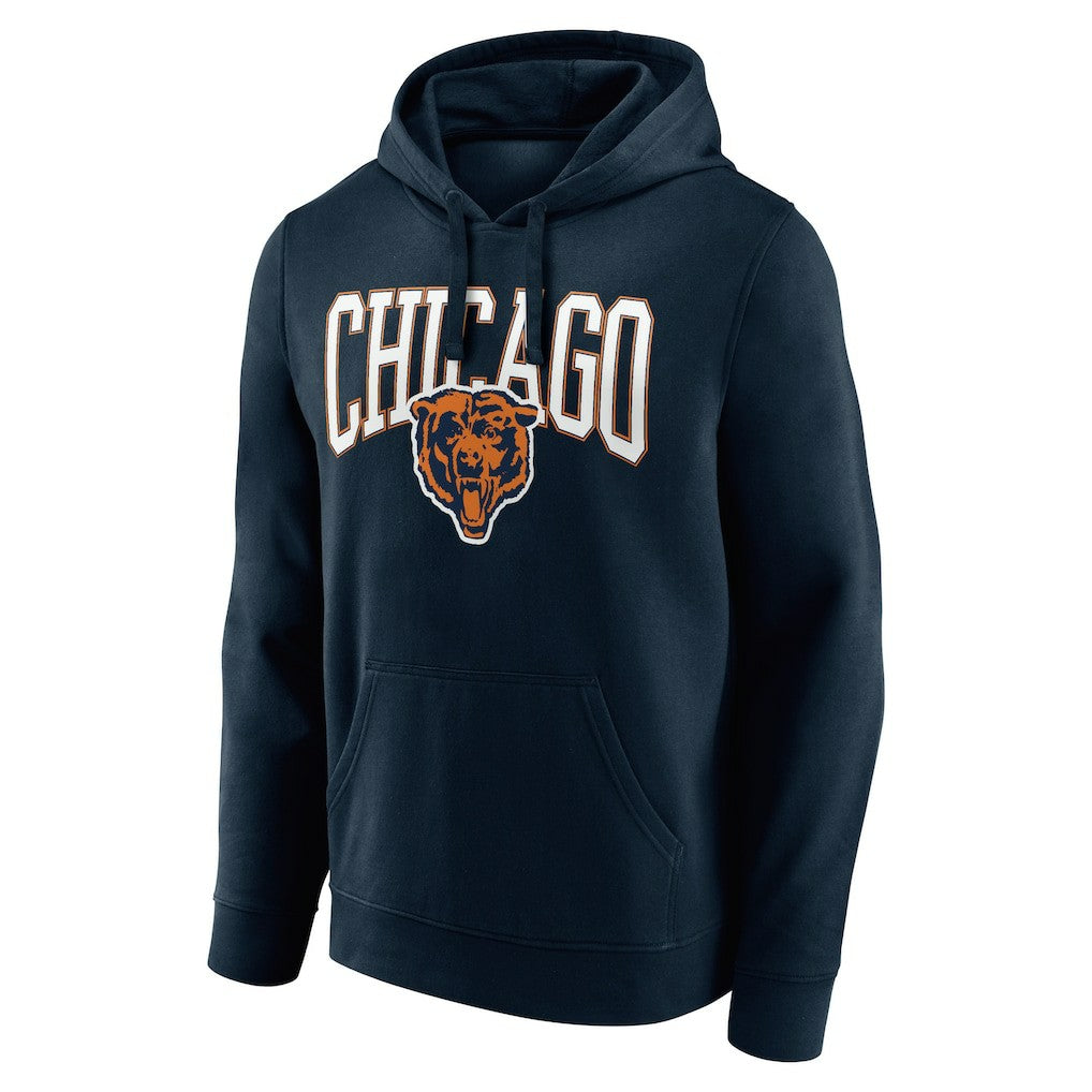 Chicago Bears Gridiron Classics Campus Standard Pullover Hoodie - Navy online