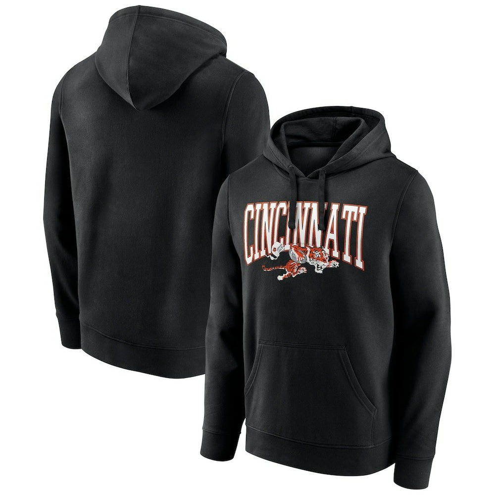 Cincinnati Bengals Gridiron Classics Campus Standard Pullover Hoodie - Black online