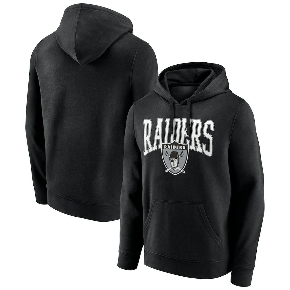 Las Vegas Raiders Gridiron Classics Campus Standard Pullover Hoodie - Black sale