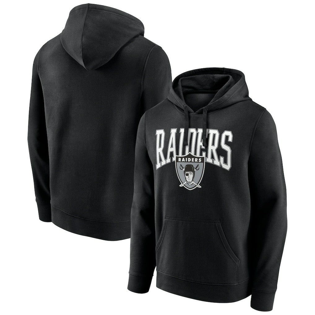 Las Vegas Raiders Gridiron Classics Campus Standard Pullover Hoodie - Black sale