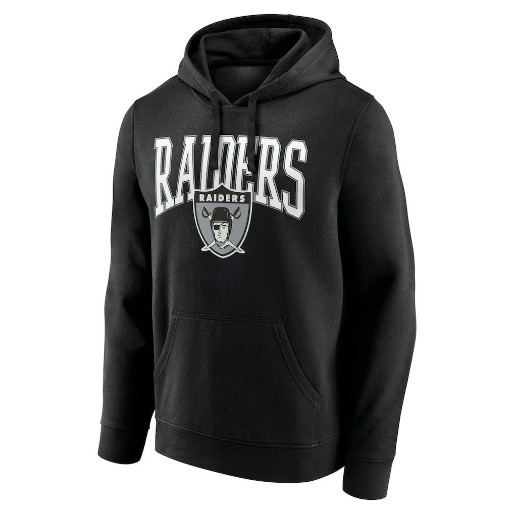 Las Vegas Raiders Gridiron Classics Campus Standard Pullover Hoodie - Black sale