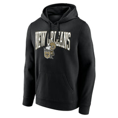 New Orleans Saints Gridiron Classics Campus Standard Pullover Hoodie - Black on sale