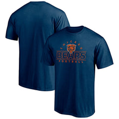Chicago Bears Dual Threat T-Shirt - Navy discount