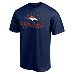 Denver Broncos Dual Threat T-Shirt - Navy sale