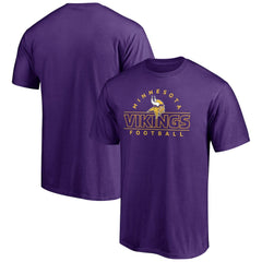 Minnesota Vikings Dual Threat T-Shirt - Purple outlet