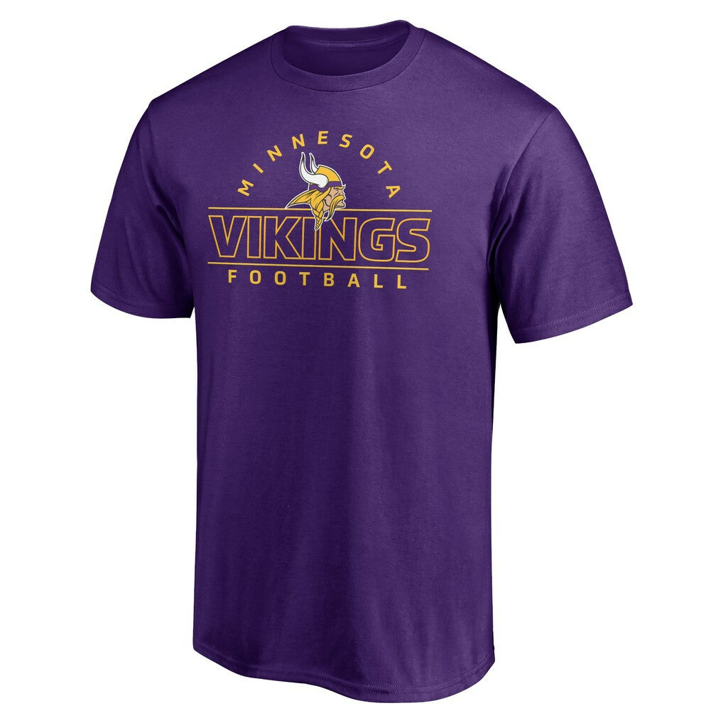 Minnesota Vikings Dual Threat T-Shirt - Purple outlet