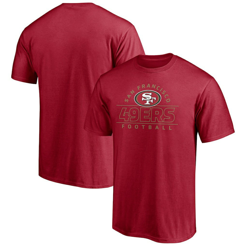 San Francisco 49ers Dual Threat T-Shirt - Scarlet outlet