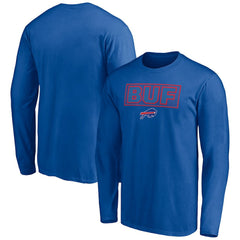 Buffalo Bills Squad Throwbacks Long Sleeve T-Shirt - Royal cheap