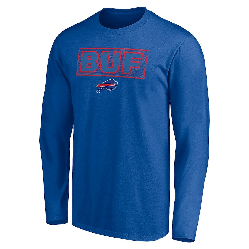 Buffalo Bills Squad Throwbacks Long Sleeve T-Shirt - Royal cheap