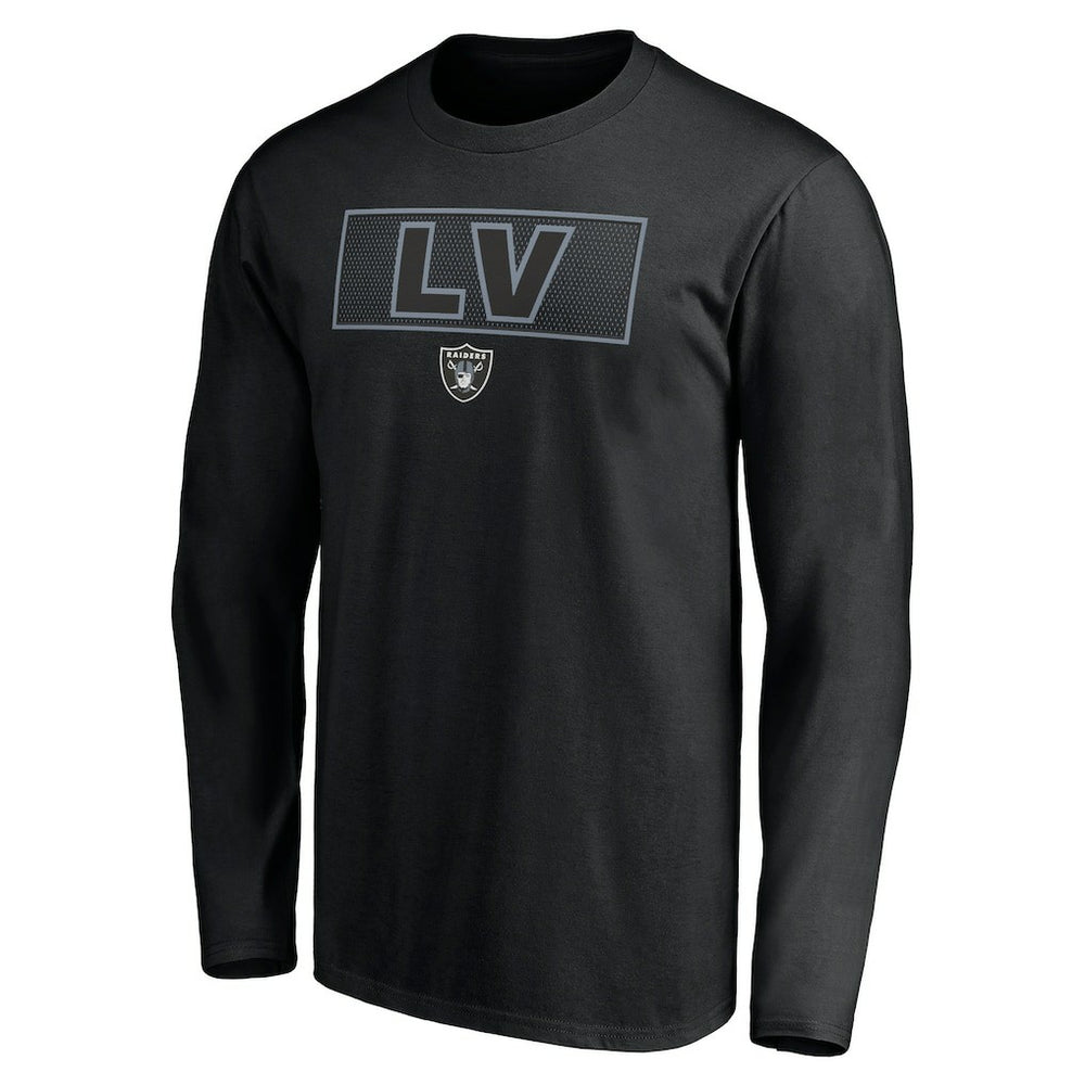 Las Vegas Raiders Squad Throwbacks Long Sleeve T-Shirt - Black sale