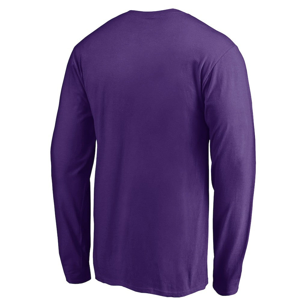 Minnesota Vikings Squad Throwbacks Long Sleeve T-Shirt - Purple discount