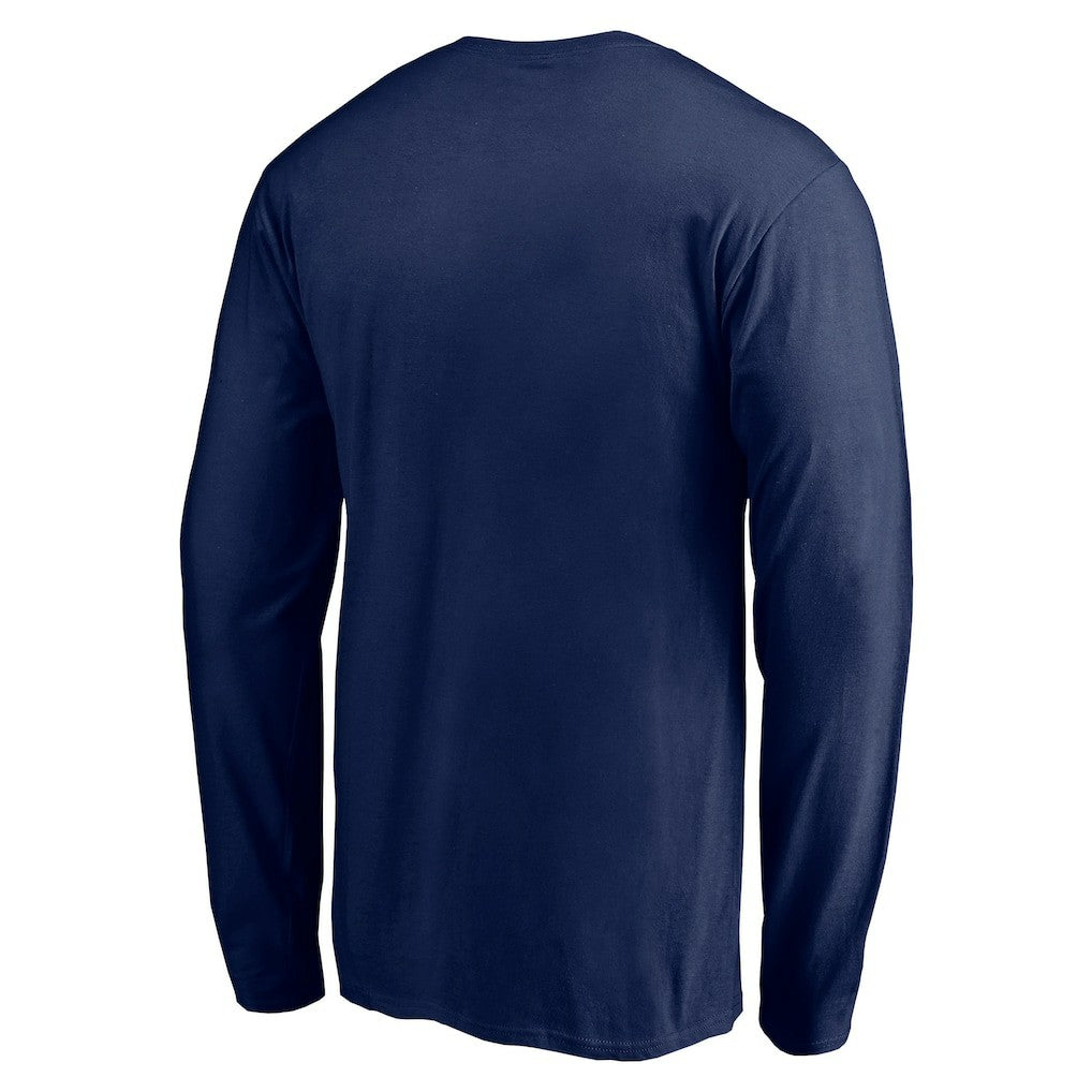 New England Patriots Squad Throwbacks Long Sleeve T-Shirt - Navy on sale