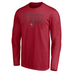 Tampa Bay Buccaneers Squad Throwbacks Long Sleeve T-Shirt - Red sale