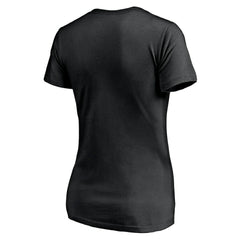 Baltimore Ravens Women's Depth Chart V-Neck T-Shirt - Black on sale