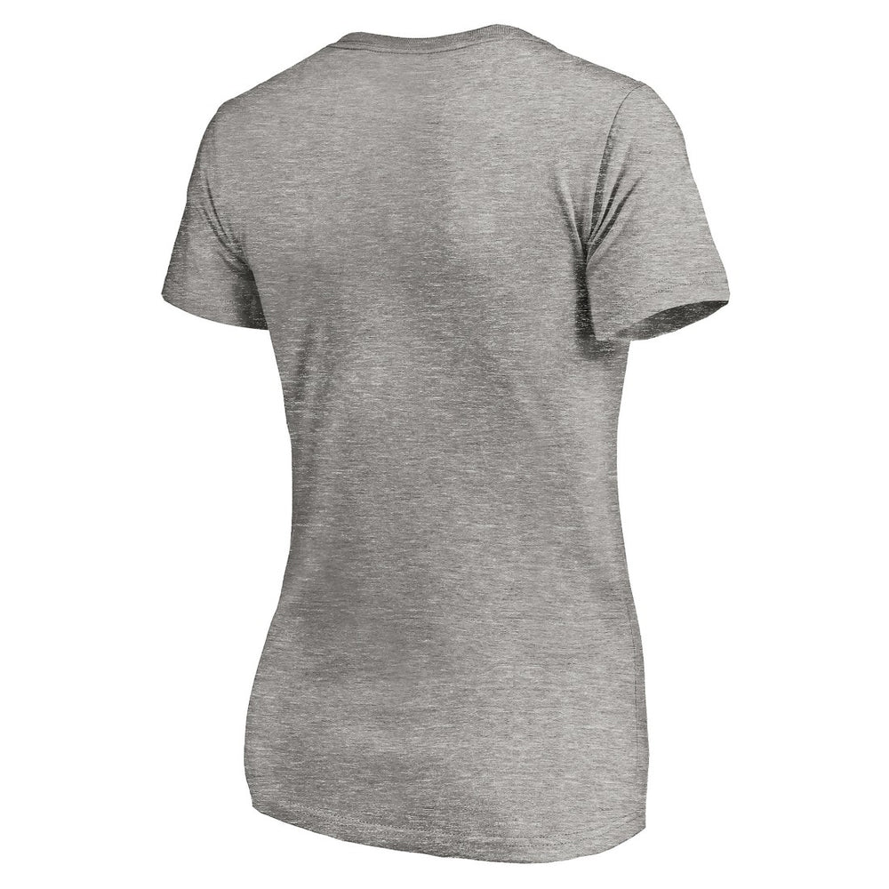 Detroit Lions Women's Depth Chart V-Neck T-Shirt - Gray discount