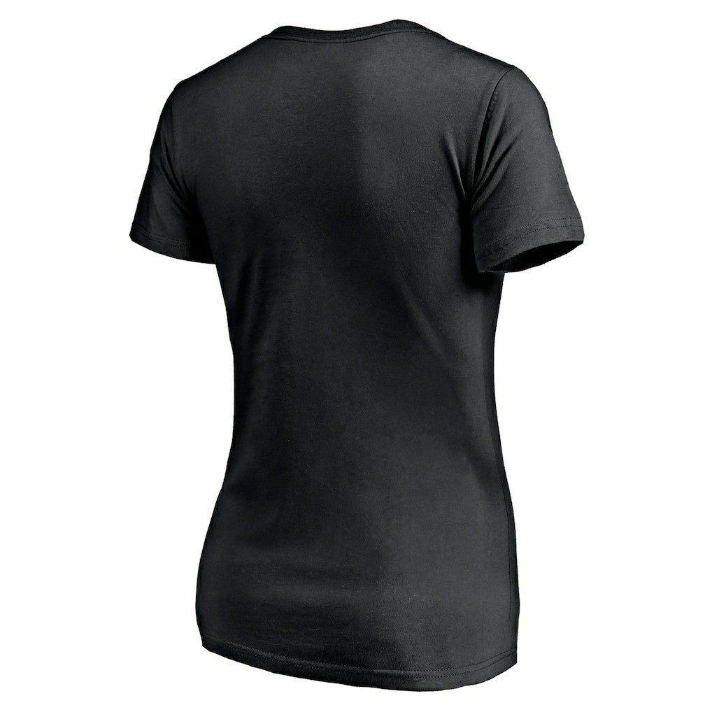 Jacksonville Jaguars Women's Depth Chart V-Neck T-Shirt - Black cheap