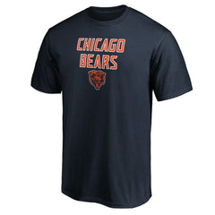 Chicago Bears Game Day Stack T-Shirt - Navy sale