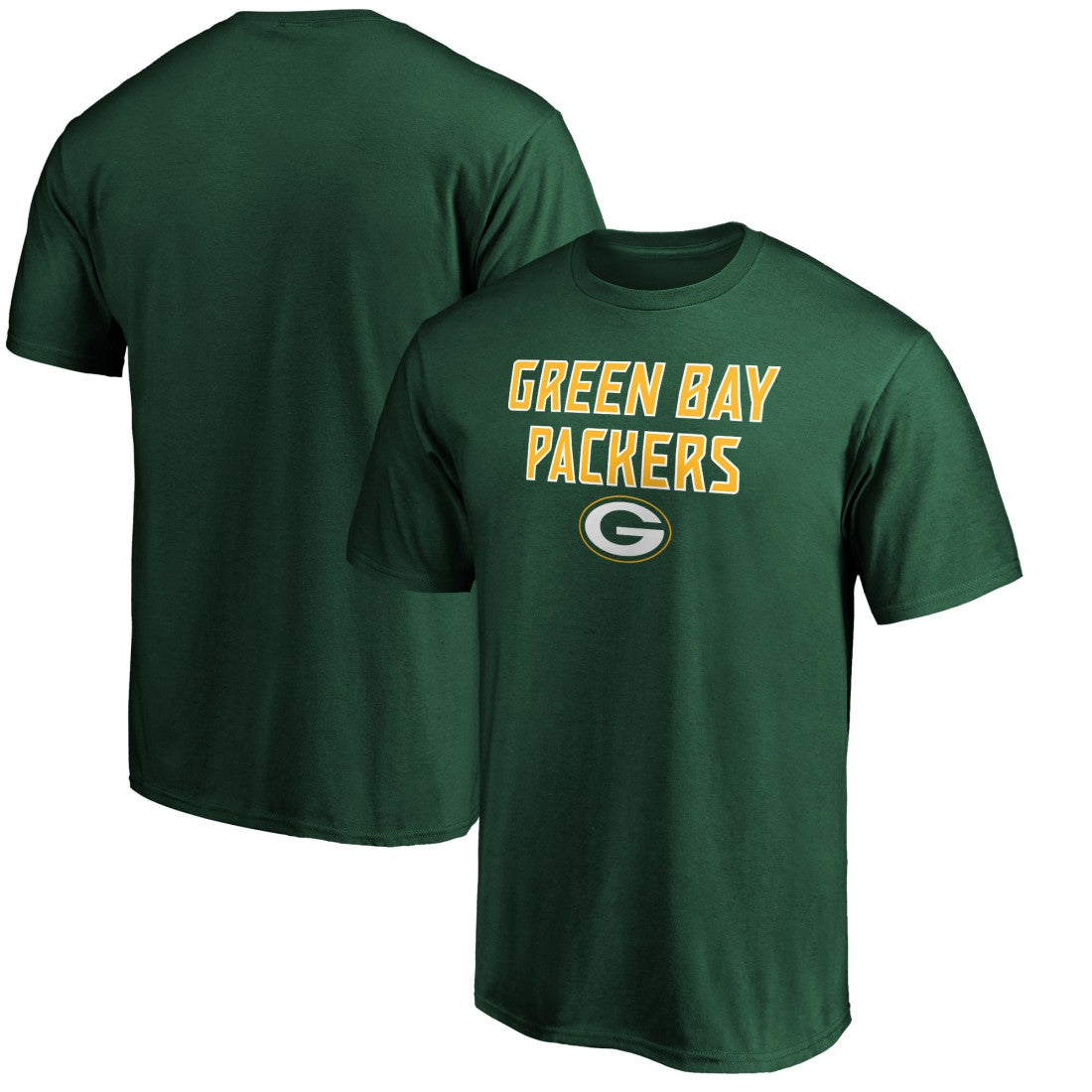 Green Bay Packers Game Day Stack T-Shirt - Green cheap