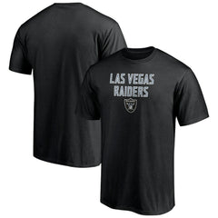 Las Vegas Raiders Game Day Stack T-Shirt - Black outlet