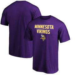 Minnesota Vikings Game Day Stack T-Shirt - Purple on sale