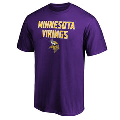 Minnesota Vikings Game Day Stack T-Shirt - Purple on sale