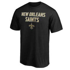 New Orleans Saints Game Day Stack T-Shirt - Black discount