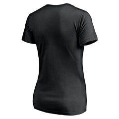 Carolina Panthers Women's Mascot In Bounds V-Neck T-Shirt - Black cheap