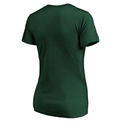 Green Bay Packers Women's Mascot In Bounds V-Neck T-Shirt - Green outlet
