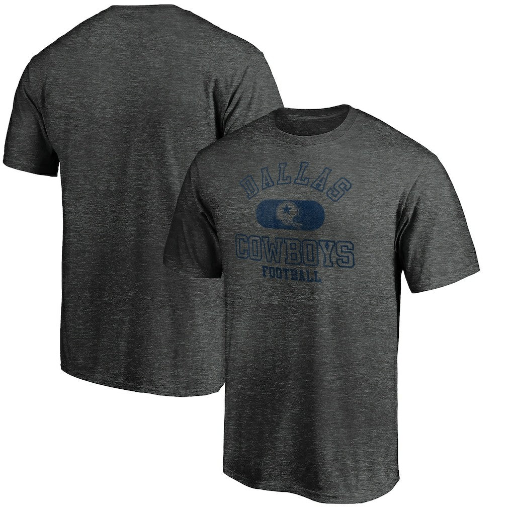 Dallas Cowboys Varsity Issued Throwback T-Shirt - Heather Charcoal on sale