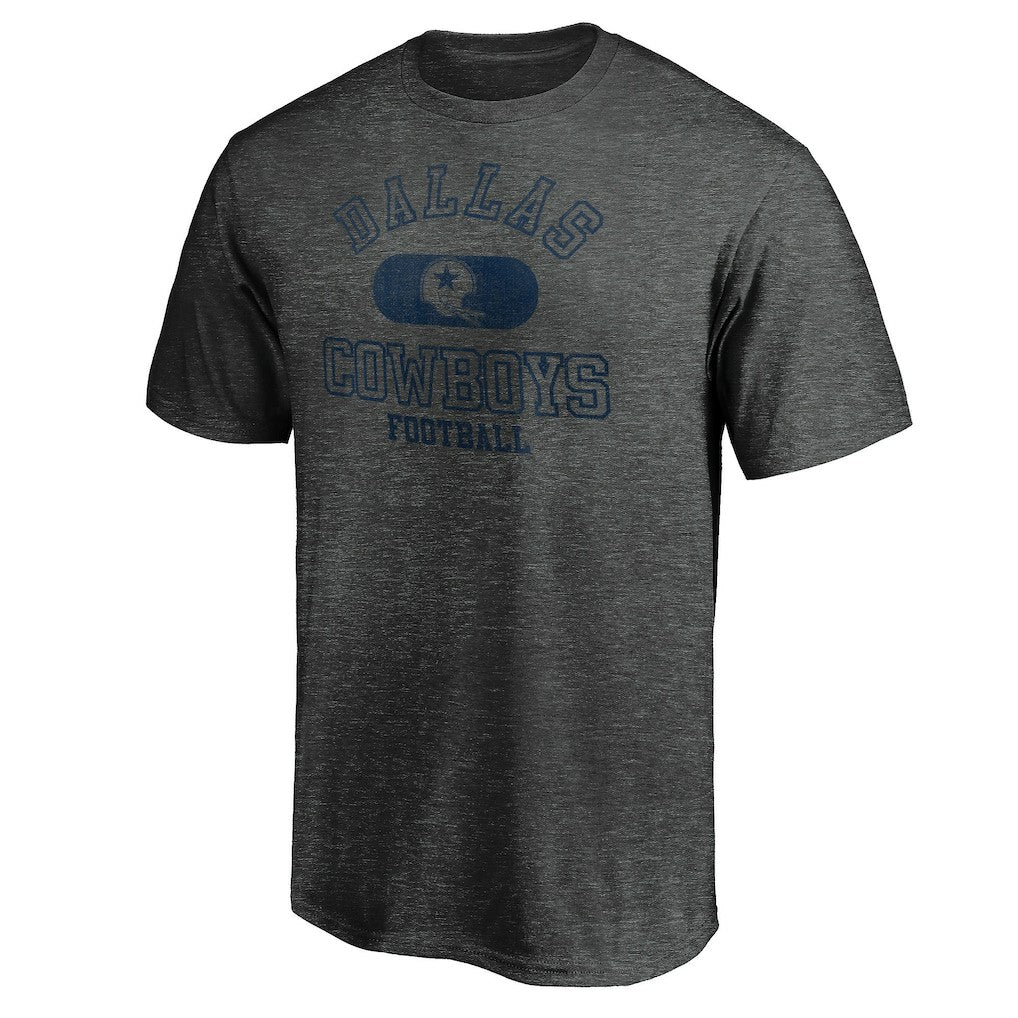 Dallas Cowboys Varsity Issued Throwback T-Shirt - Heather Charcoal on sale