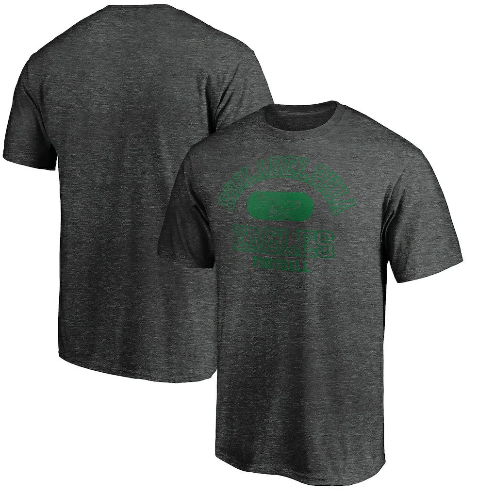 Philadelphia Eagles Varsity Issued Throwback T-Shirt - Heather Charcoal on sale