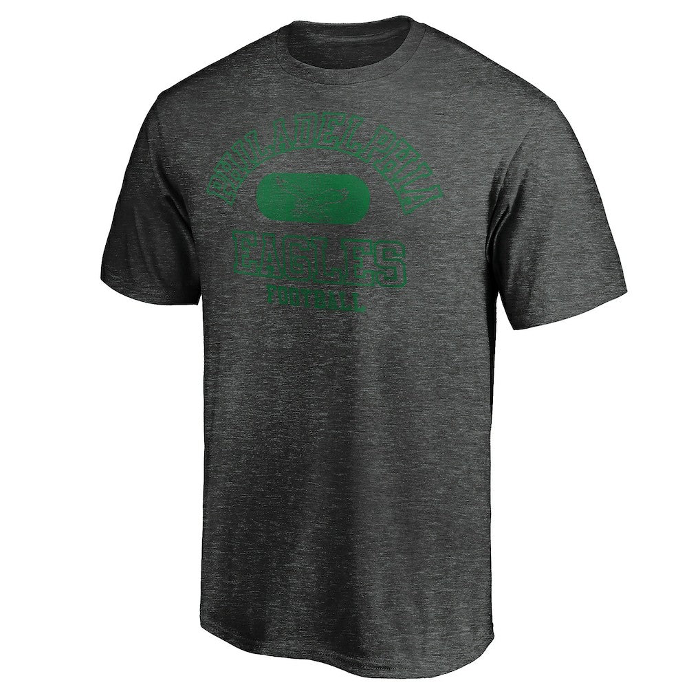 Philadelphia Eagles Varsity Issued Throwback T-Shirt - Heather Charcoal on sale
