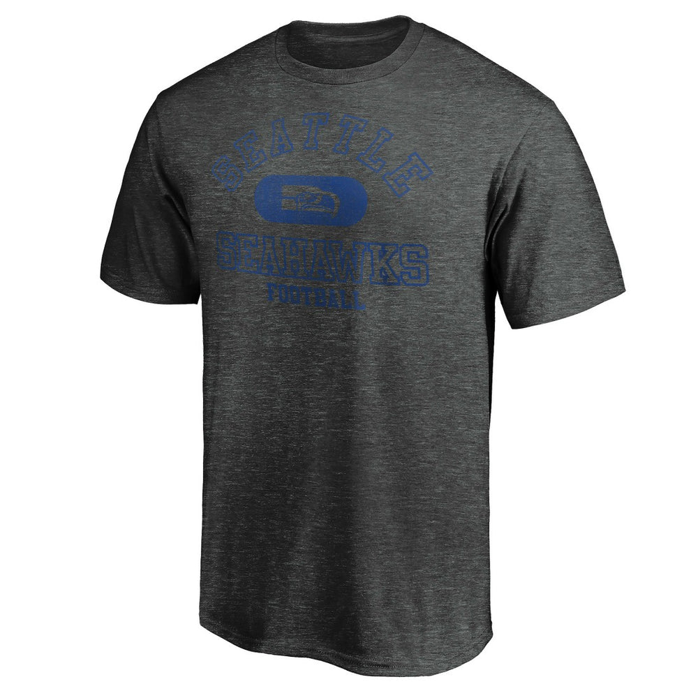Seattle Seahawks Varsity Issued Throwback T-Shirt - Heather Charcoal outlet