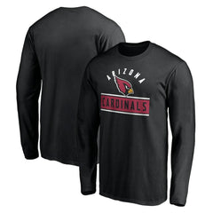 Arizona Cardinals Team Arch Knockout Long Sleeve T-Shirt - Black discount