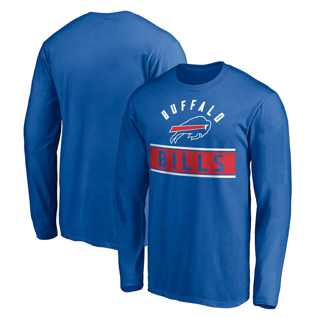 Buffalo Bills Team Arch Knockout Long Sleeve T-Shirt - Royal outlet
