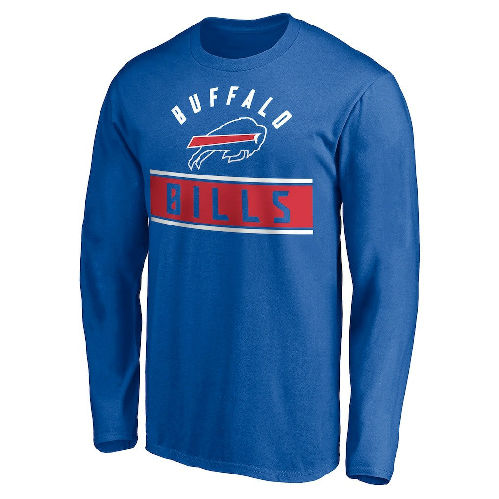 Buffalo Bills Team Arch Knockout Long Sleeve T-Shirt - Royal outlet