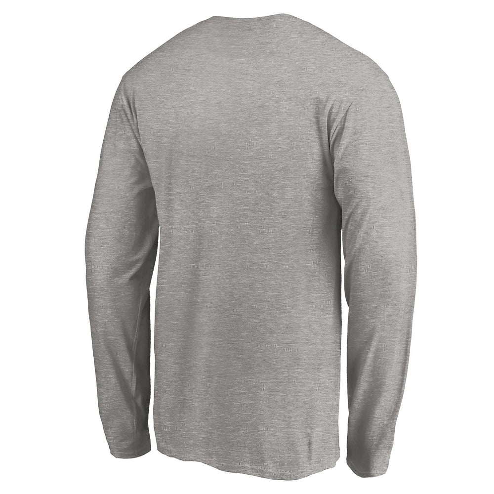 Detroit Lions Team Arch Knockout Long Sleeve T-Shirt - Heather Gray for sale
