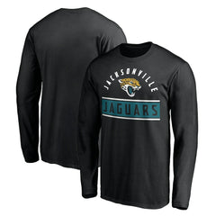 Jacksonville Jaguars Team Arch Knockout Long Sleeve T-Shirt - Black outlet
