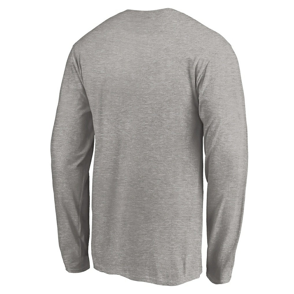 Los Angeles Chargers Team Arch Knockout Long Sleeve T-Shirt - Heather Gray cheap
