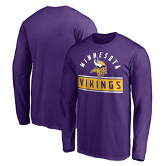 Minnesota Vikings Team Arch Knockout Long Sleeve T-Shirt - Purple online