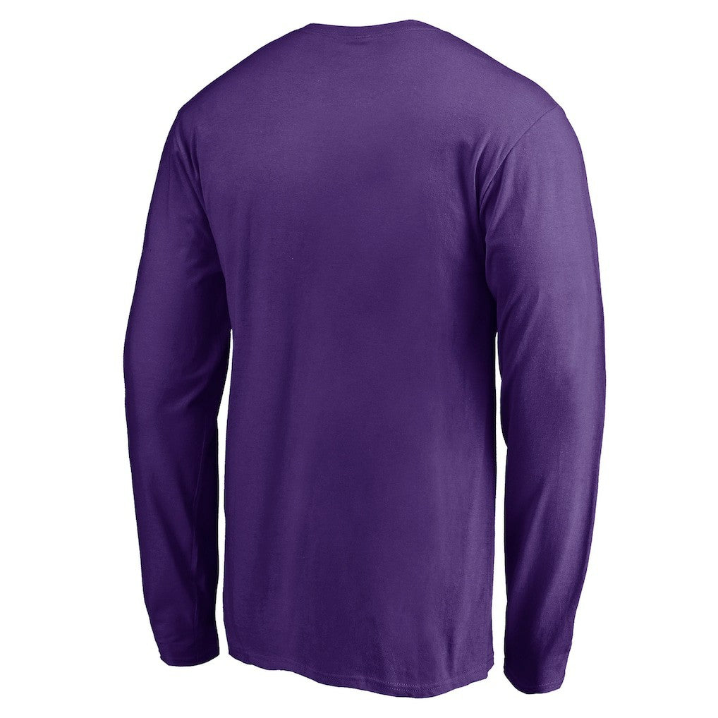 Minnesota Vikings Team Arch Knockout Long Sleeve T-Shirt - Purple online
