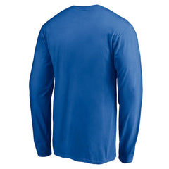 New York Giants Team Arch Knockout Long Sleeve T-Shirt - Royal discount